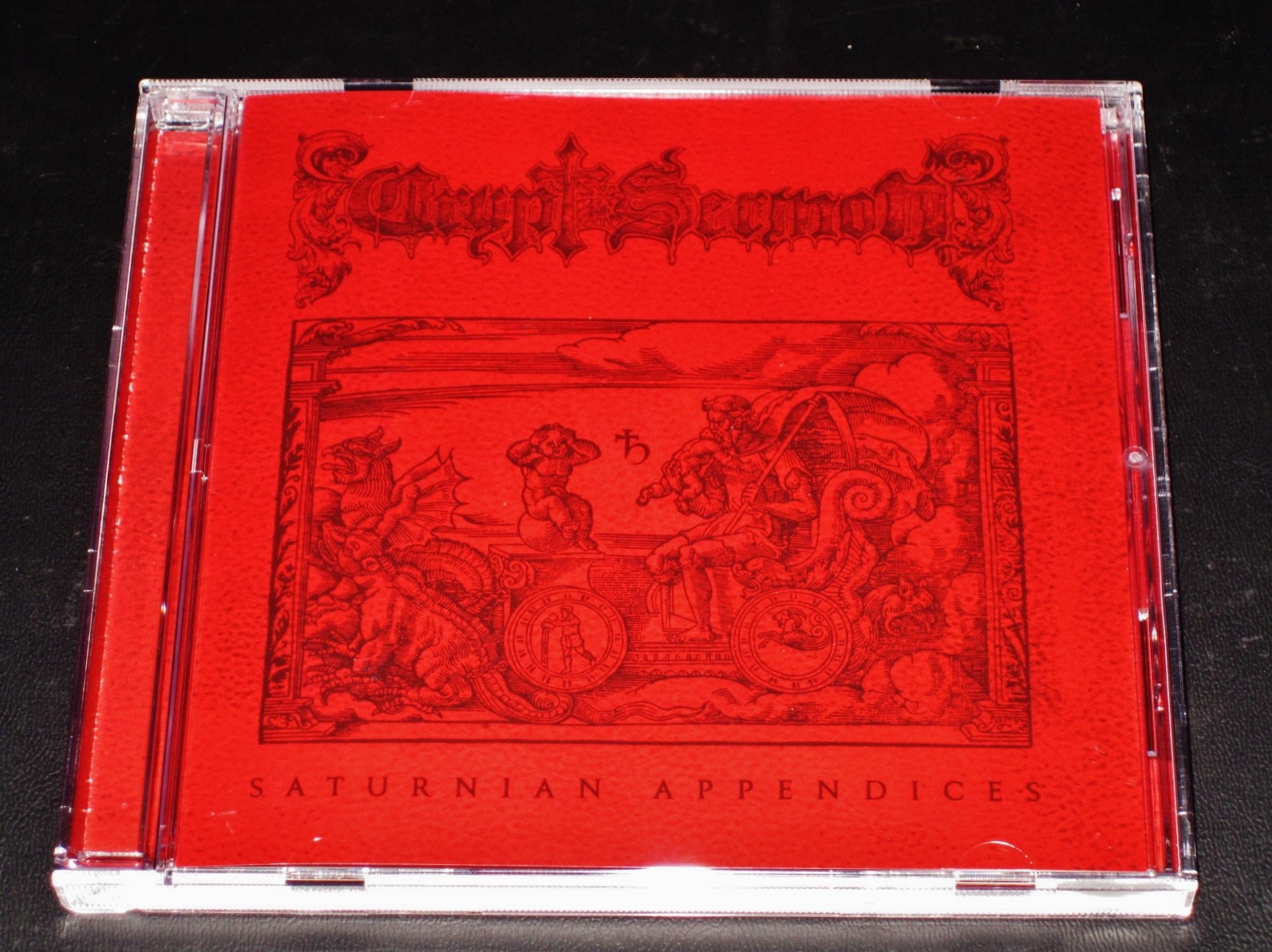 Crypt Sermon: Saturnian Appendices CD 2025 Dark Descent Records USA DDR341CD NEW