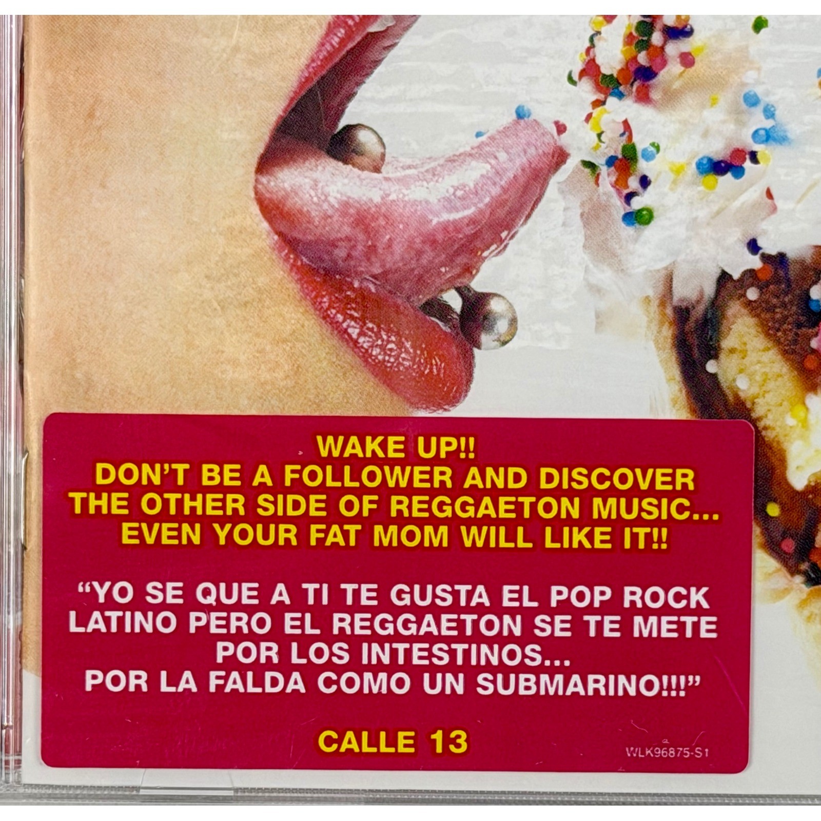 Calle 13 Self Titled CD 2005 Original Release Reggaeton Latin Rap WLK 96875 New