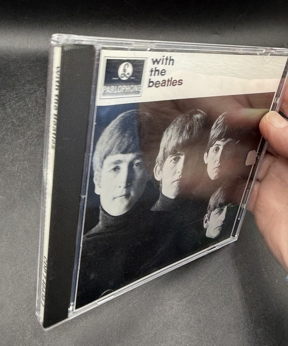 The Beatles With The Beatles CD Rock Parlophone British Invasion Pop Rock EUC