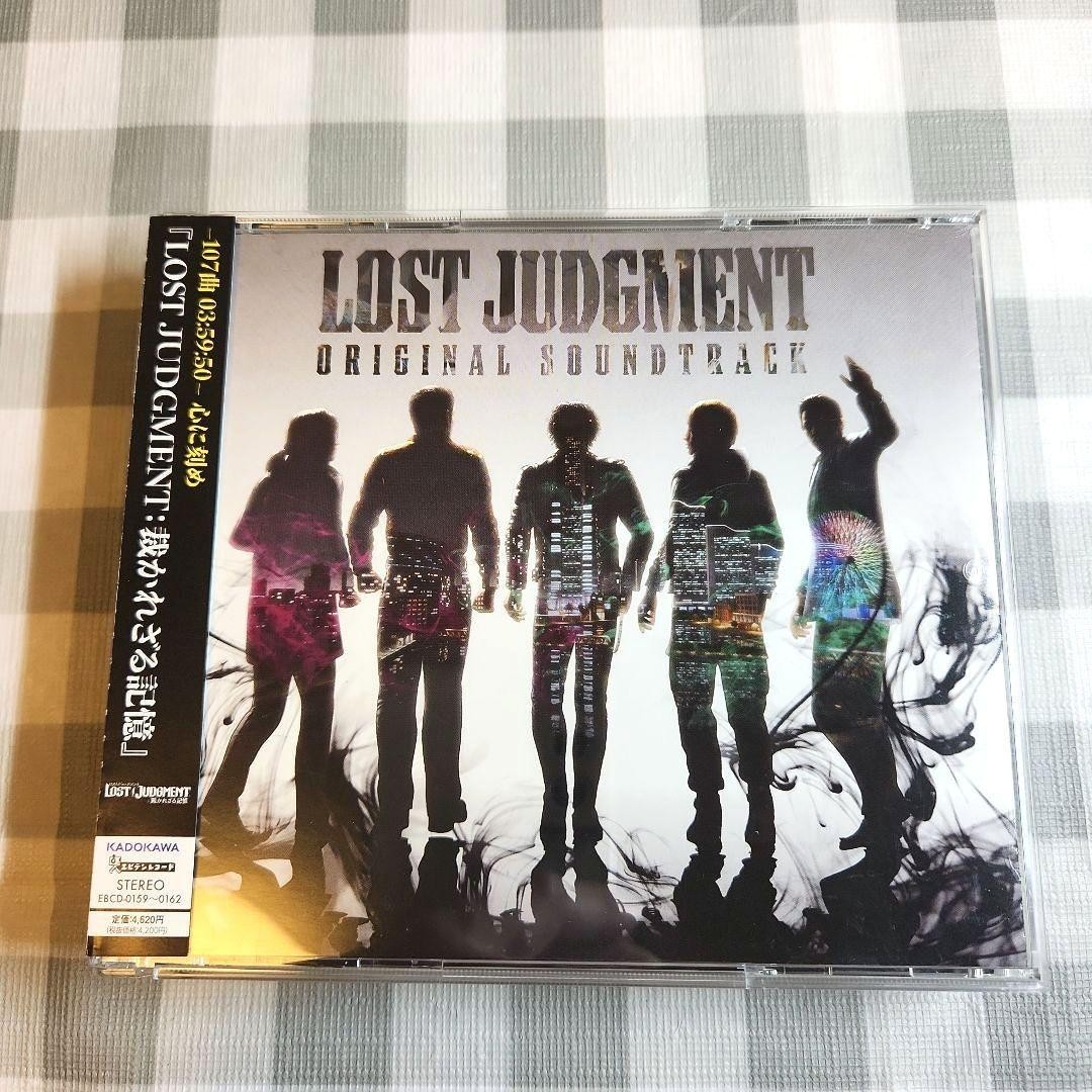 LOST JUDGMENT ORIGINAL Soundtrack CD Limited Edition Sega Game Music Kadokawa