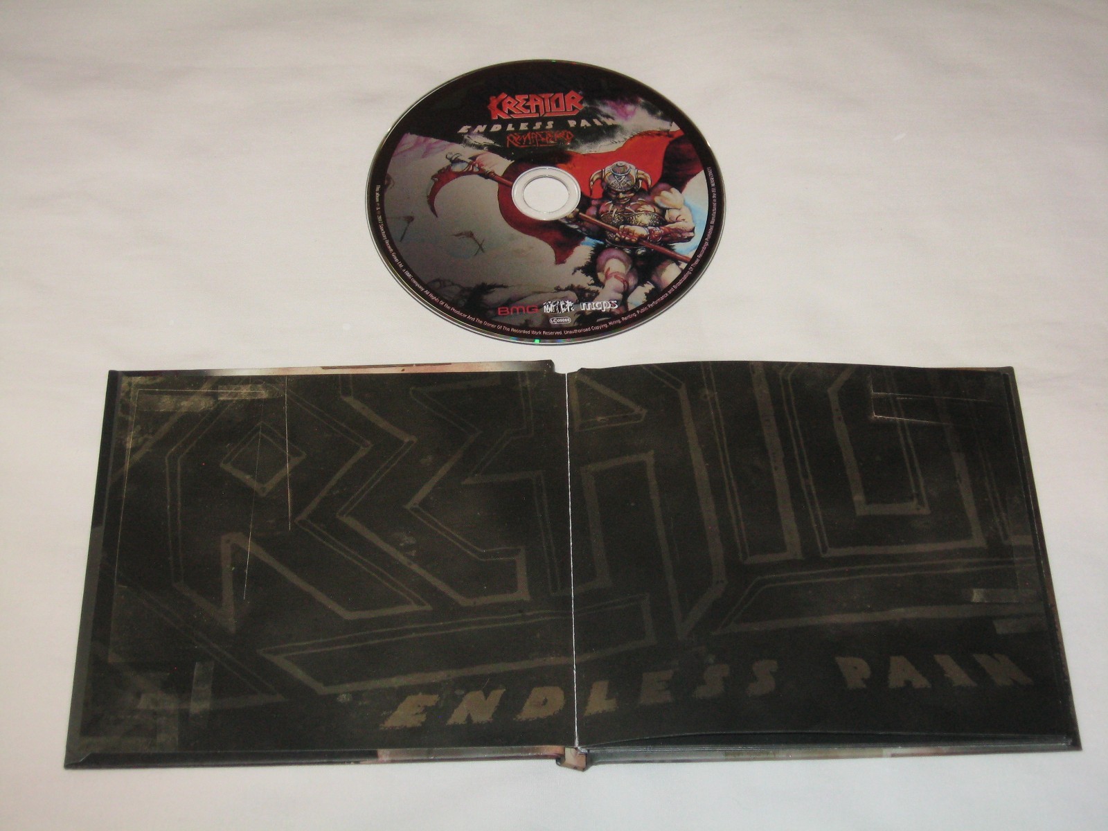 Kreator – Endless Pain CD hardcover digibook remaster bonus tracks Thrash Metal