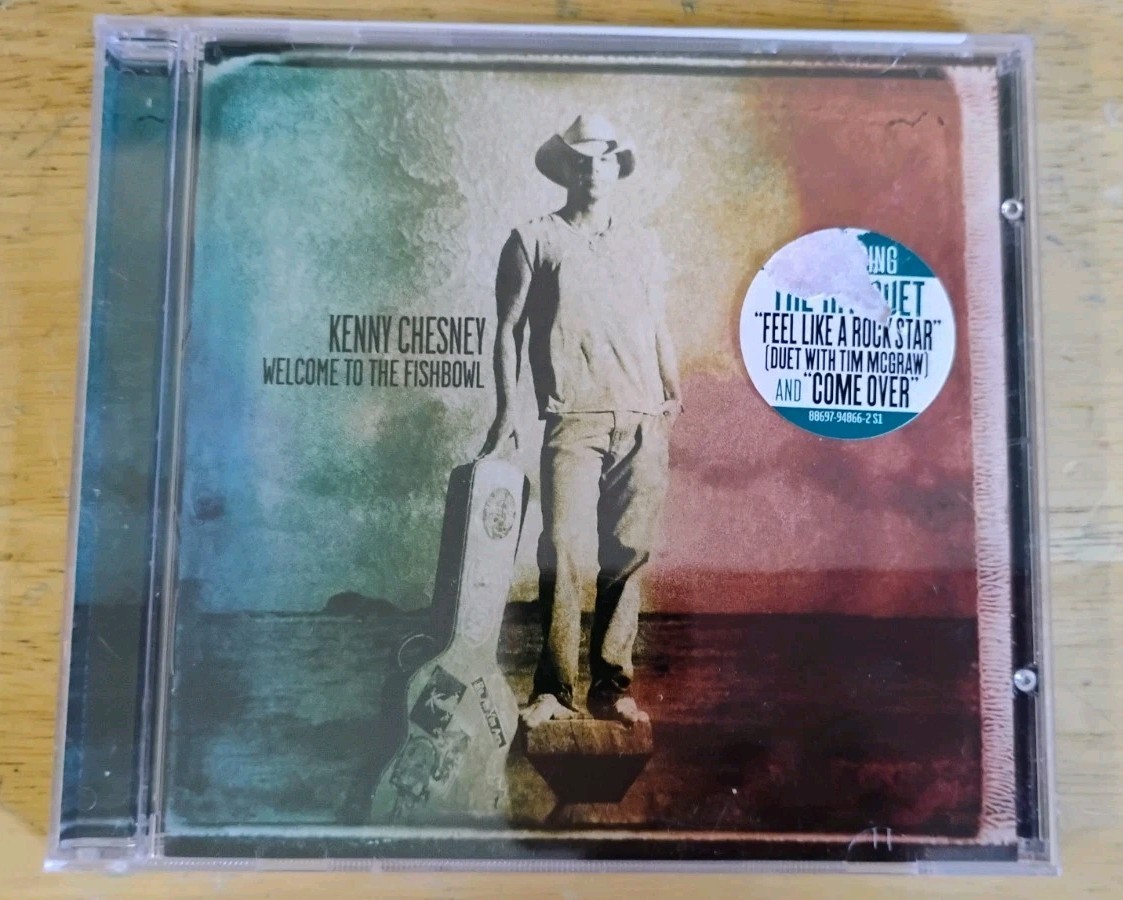 Kenny Chesney Music CD – Welcome to the Fishbowl [NEW] 2010s Folk Music
