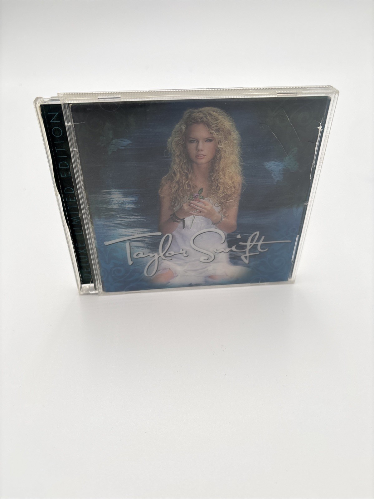 TAYLOR SWIFT Deluxe CD and DVD 2007 LENTICULAR COVER Big Machine Records 2 Disc