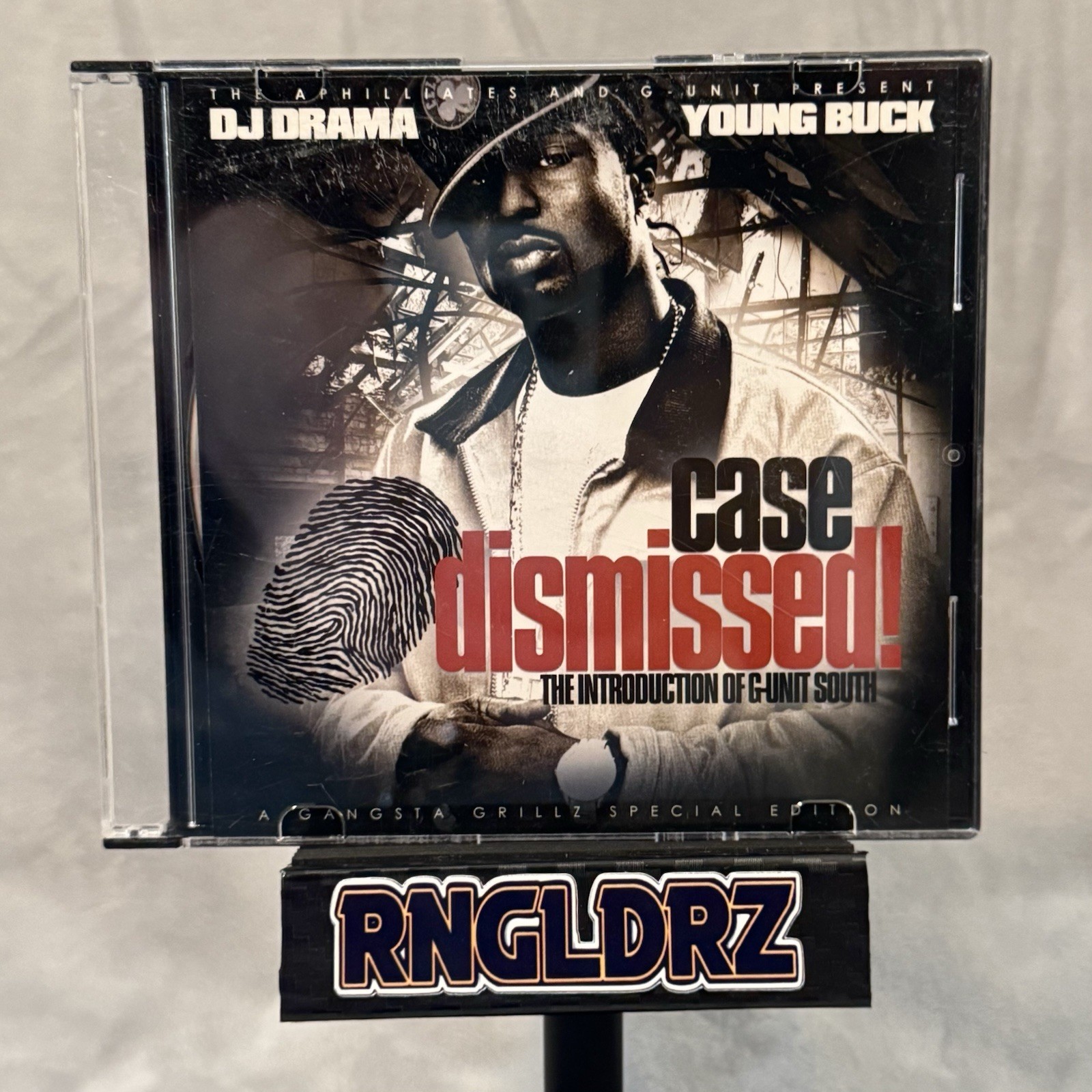 DJ Drama & Young Buck – Case Dismissed! G-Unit South Promo Mixtape CD 2000s