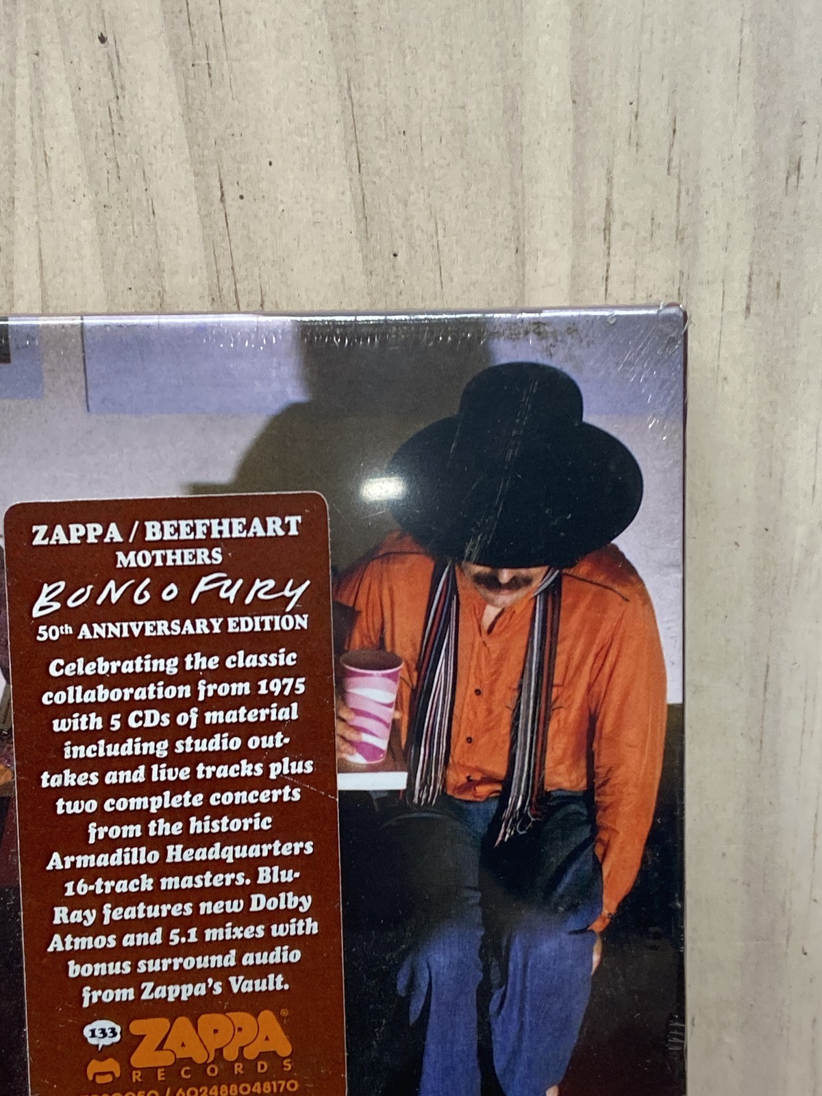 Frank Zappa Bongo Fury 50th Anniversary Edition CD Box Set