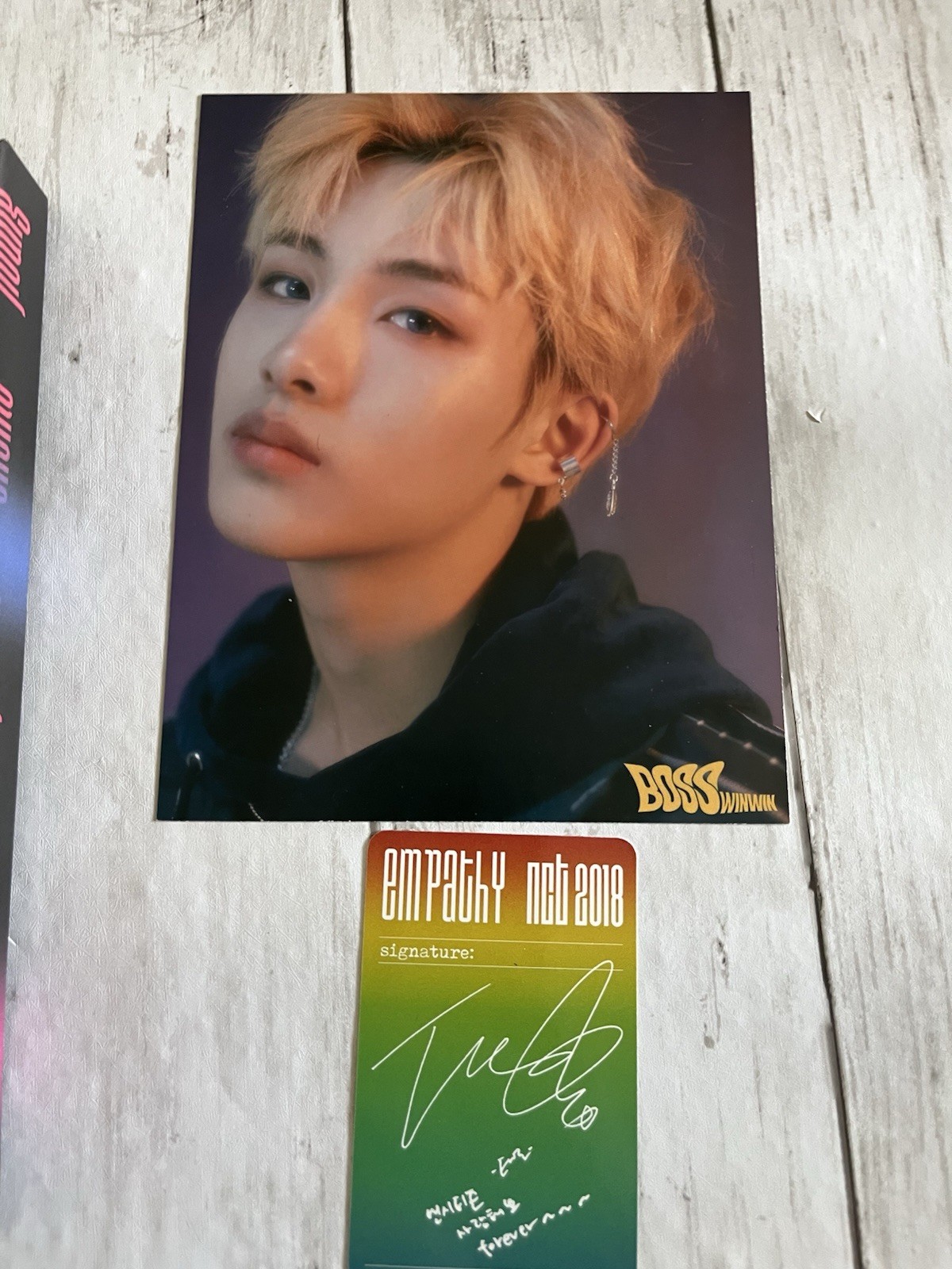 NCT 2018 EMPATHY Album DREAM VER Kpop CD Photo Book Taeil Photo Card + Freebies