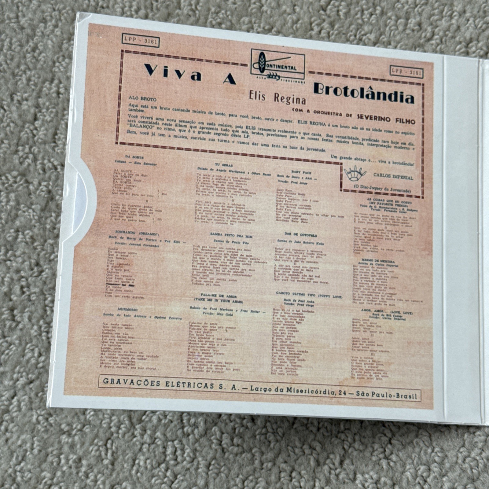 Elis Regina Viva a Brotolândia Som Livre CD 2006 Brazilian import Warner Brazil