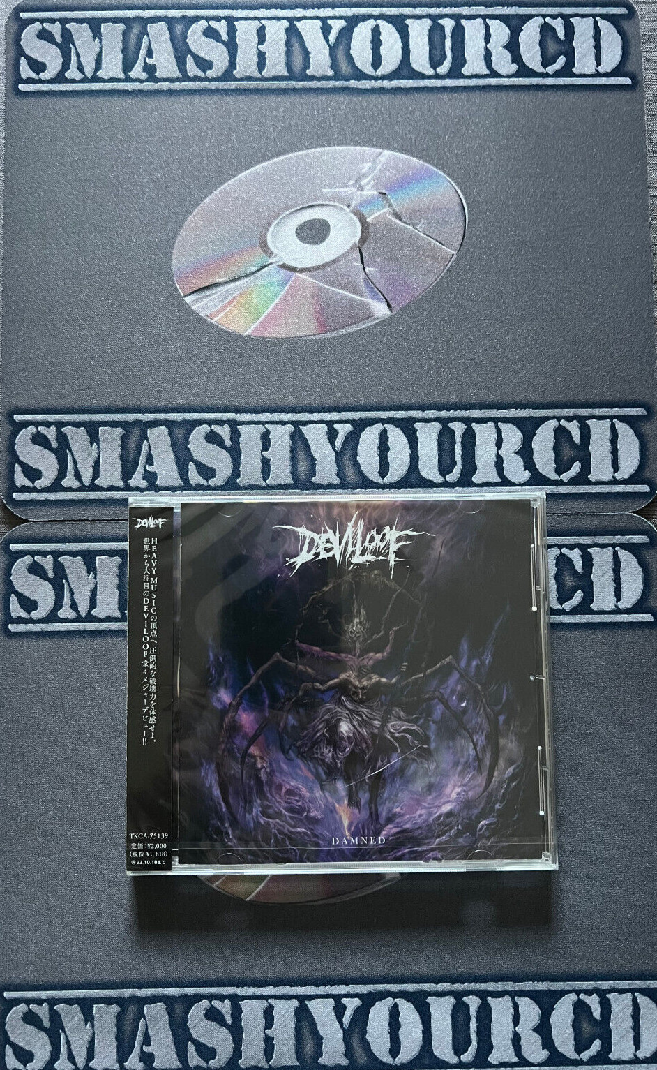 DEVILOOF – DAMNED(RARE SEALED JAPAN + OBI /JILUKA/DEXCORE/NOCTURNAL BLOODLUST)