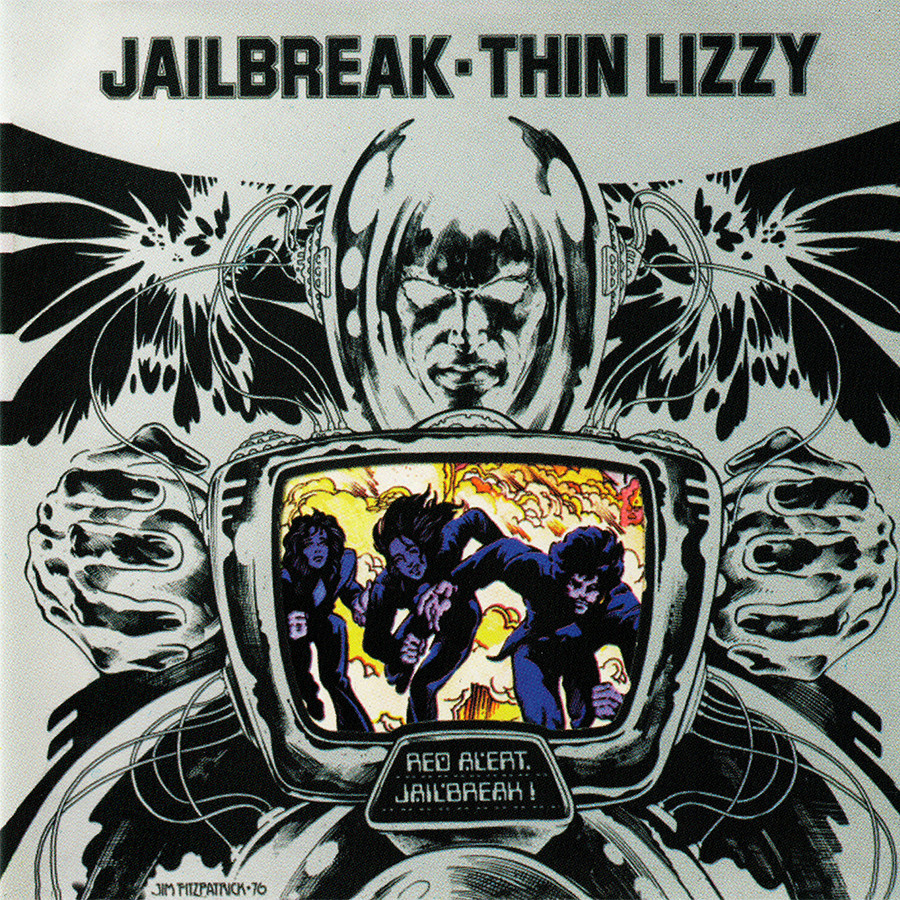 Thin Lizzy ~ Jailbreak (1976) CD 1996 Mercury Records Ltd (London) •• NEW ••