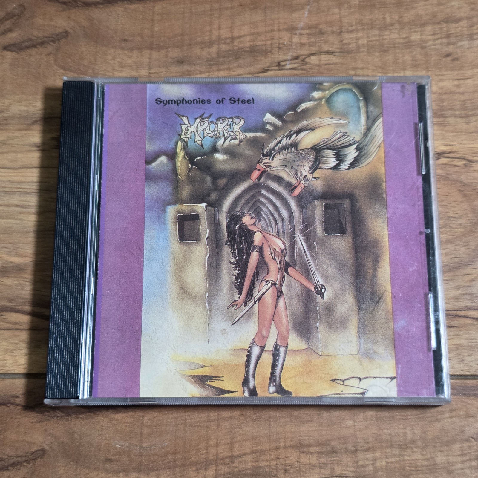 Explorer – Symphonies Of Steel CD Album 1984 Heavy Metal Rare HTF