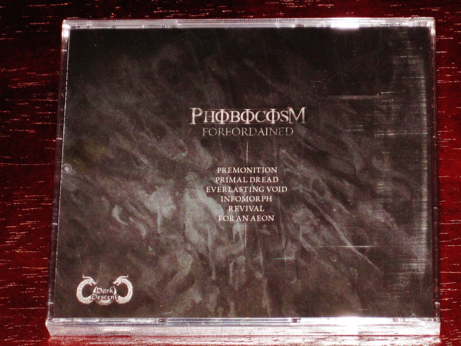 Phobocosm: Foreordained CD 2023 Dark Descent Records USA DDR304CD Jewel Case NEW
