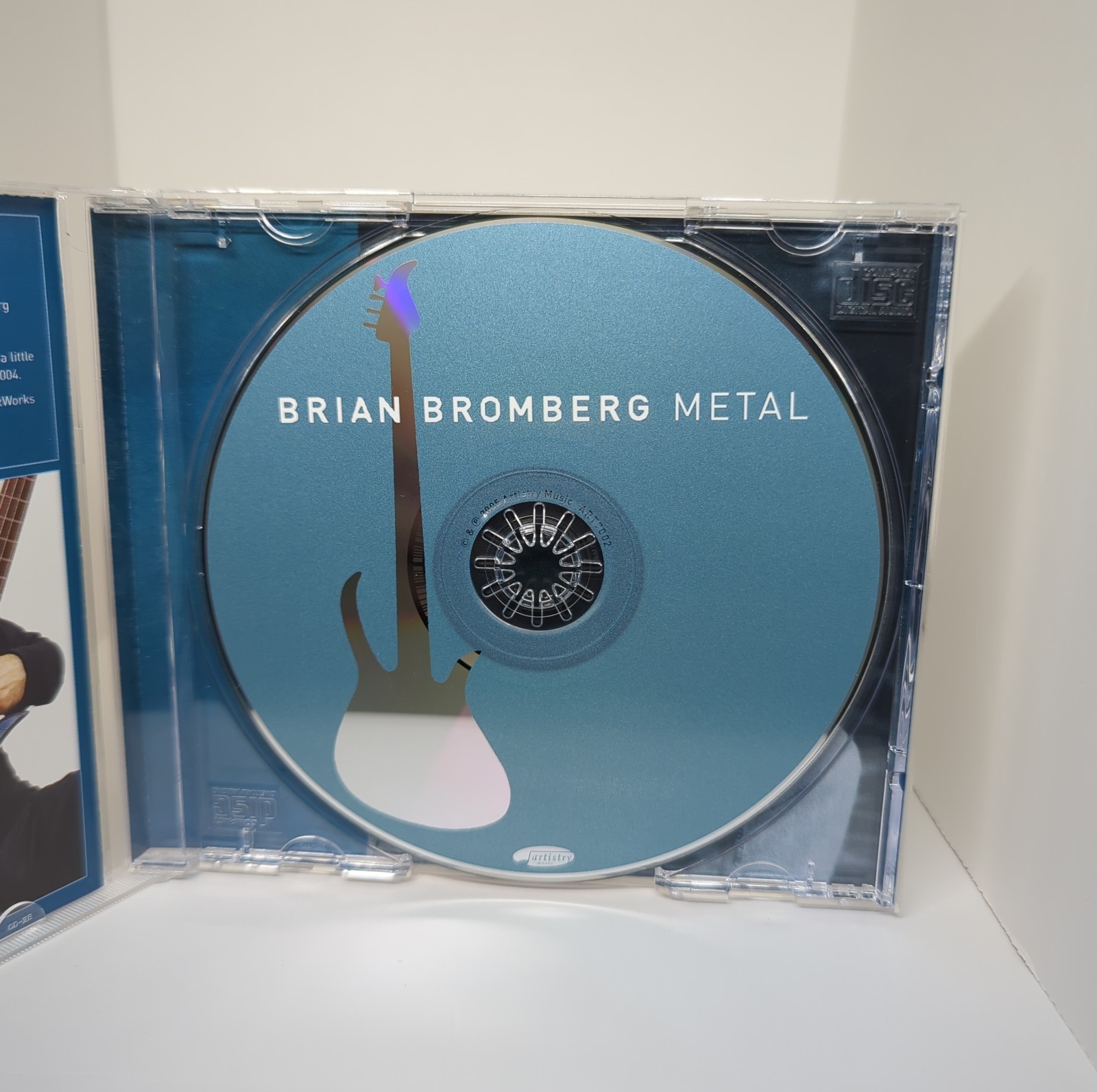 Brian Bromberg Metal CD 2005 Artistry Jazz Fusion Bass Guitar