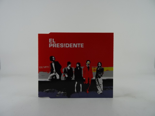 EL PRESIDENTE 100 MPH (A60) 2 Track CD Single including Picture Sleeve SONY BMG/
