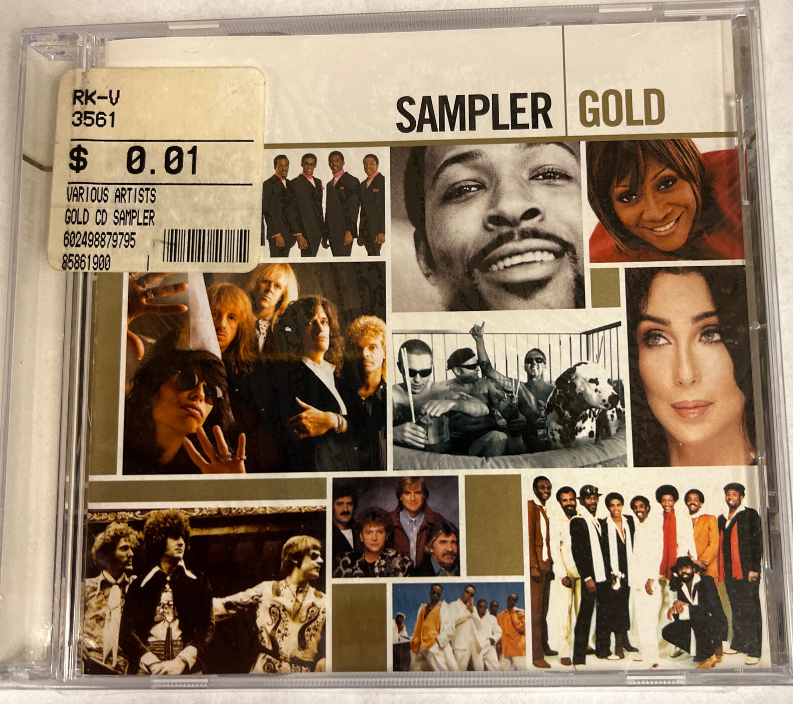 SAMPLER GOLD Various Artists 2005 Promo CD Circuit City Exclusive. New/Sealed. m