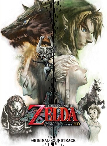 The Legend of Zelda Twilight Princess HD Original Soundtrack CD Japan Import