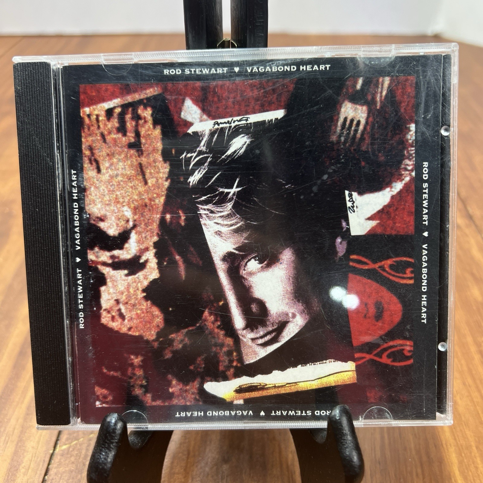 Rod Stewart Vagabond Heart CD 1991 Warner Bros Rhythm Of My Heart