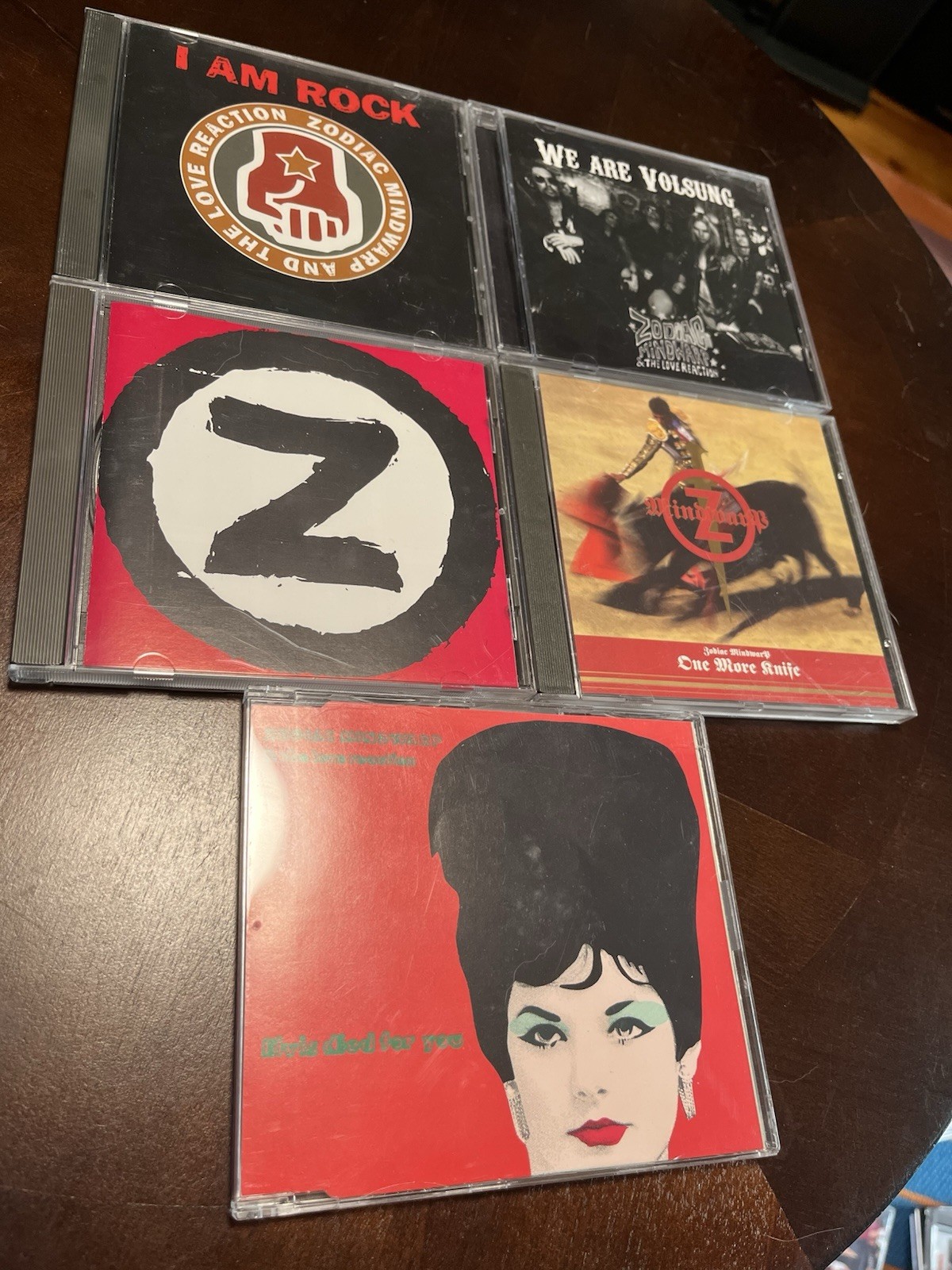 Zodiac Mindwarp 5 CD Live At Reading 87 One More Knife We Are Volsung I Am Rock