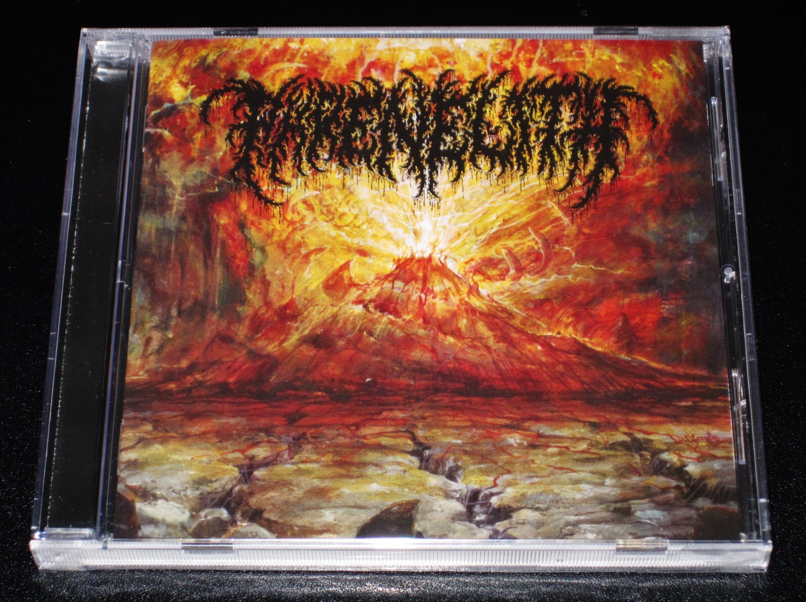 Phrenelith: Ashen Womb CD 2025 Dark Descent Records USA DDR338CD JC NEW