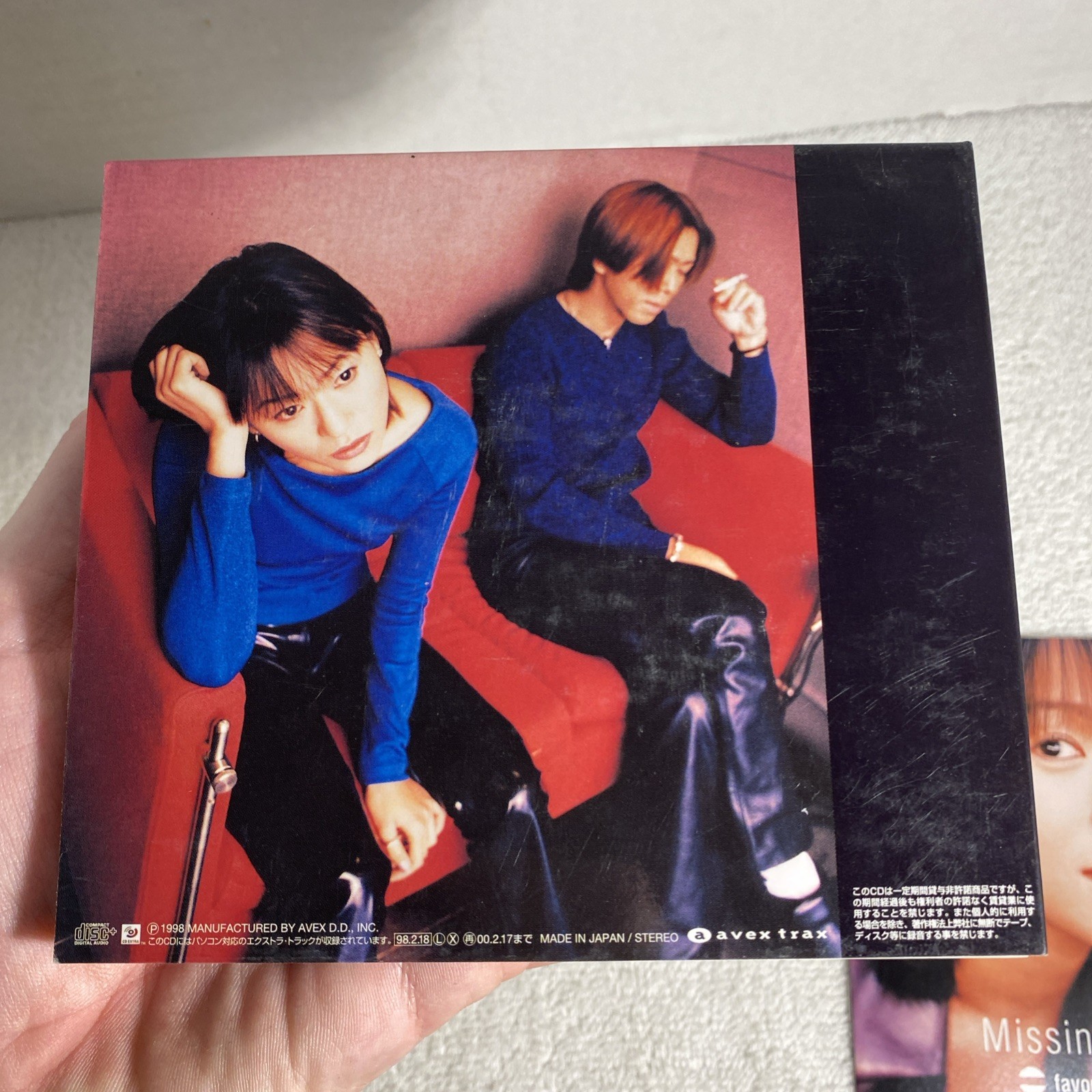 Favorite Blue – Missing Place (CD, 1998 Avex Trax) Japnese Import J-Pop