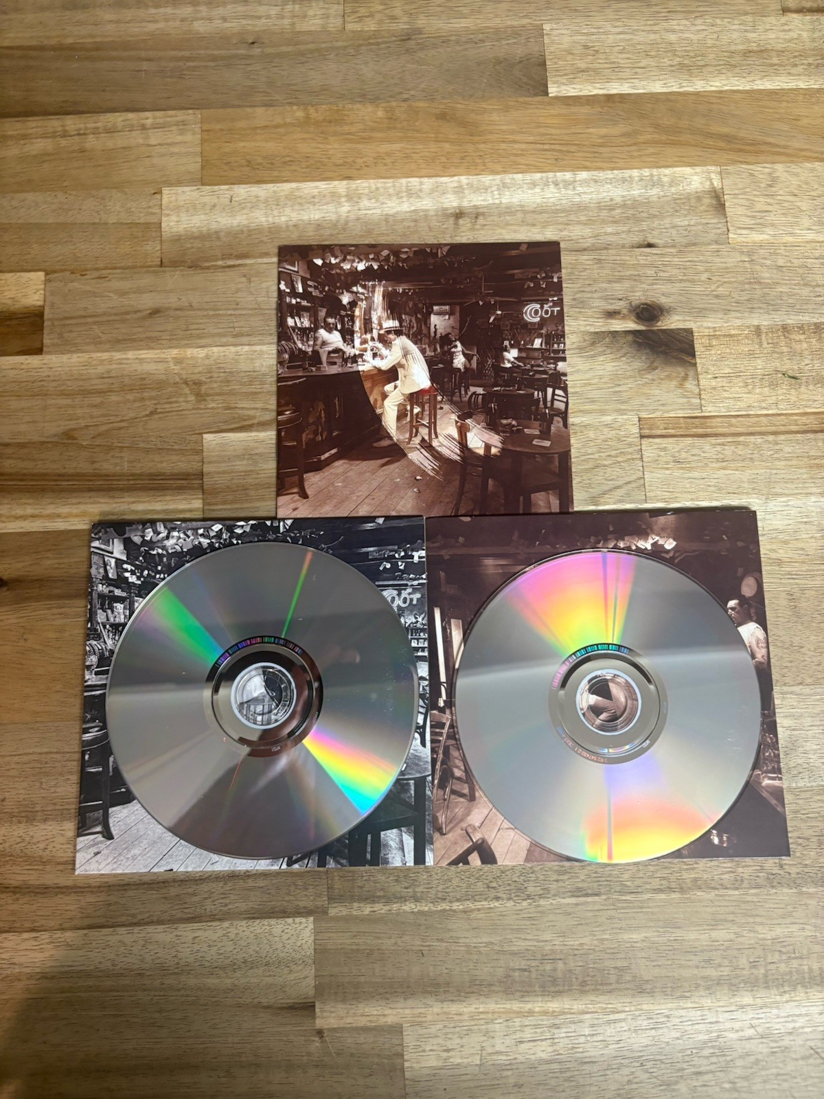LED ZEPPELIN In Through the Out Door 2 CD Deluxe Edition – Classic Rock OOP/EX
