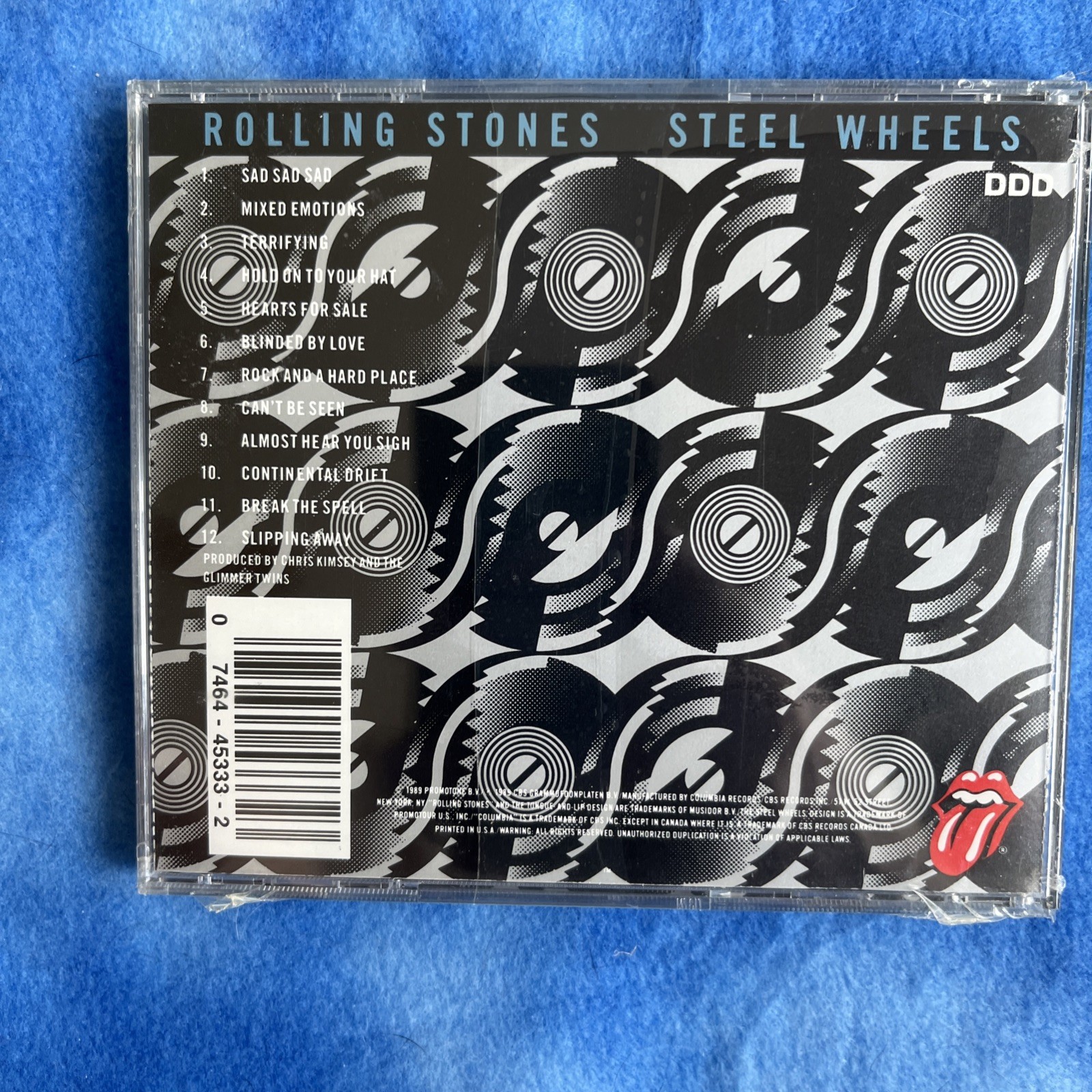 The Rolling Stones – Steel Wheels Factory Sealed CD