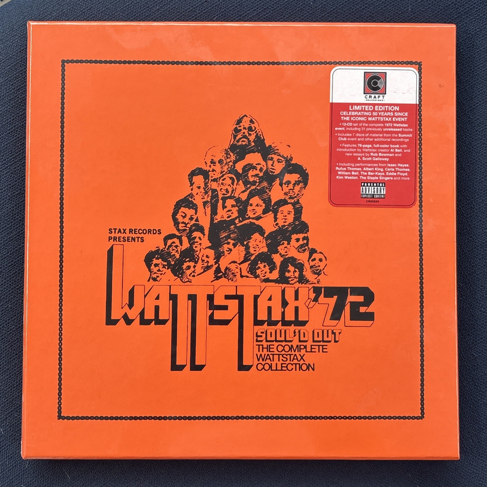 Soul’d Out: the Complete Wattstax Collection by Various (12 CD Set, 2023)