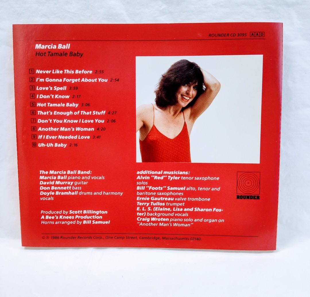 Hot Tamale Baby By Marcia Ball (CD, 1986)