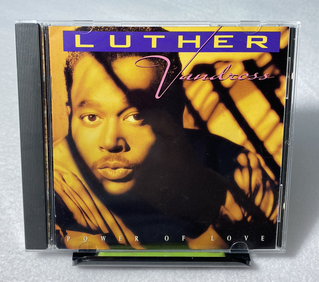 Power of Love – Luther Vandross (1991, Epic) Electronic Funk / Hip Hop / Soul CD