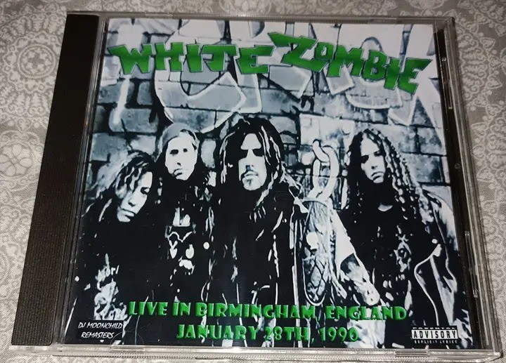 White Zombie Live In Birmingham, England (01-28-90) Limited Promo CD