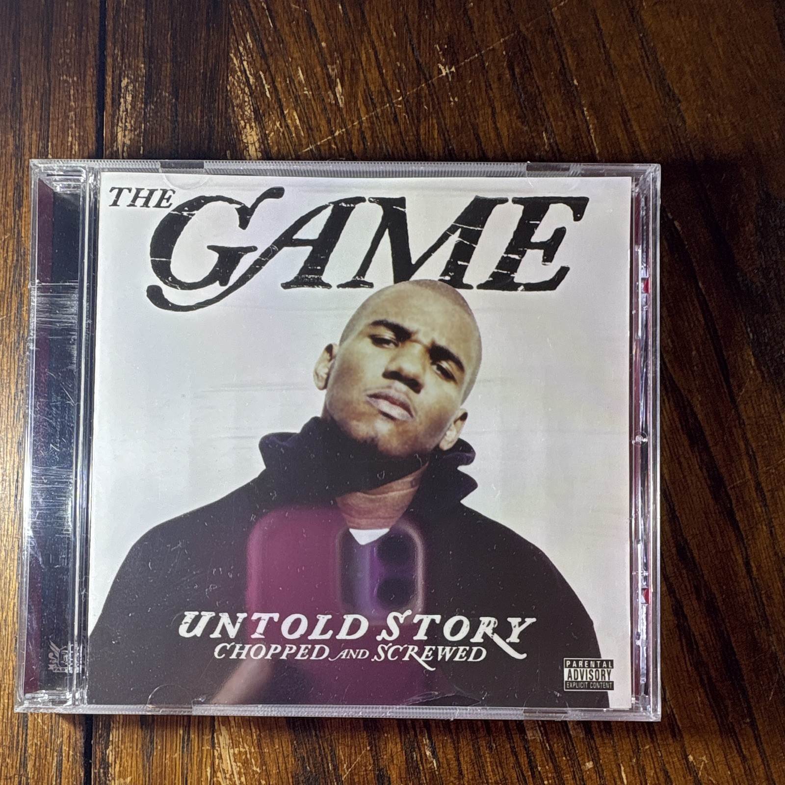 The Game Untold Story Chopped and Screwed CD 2005 Fastlife Rap Parental D161609