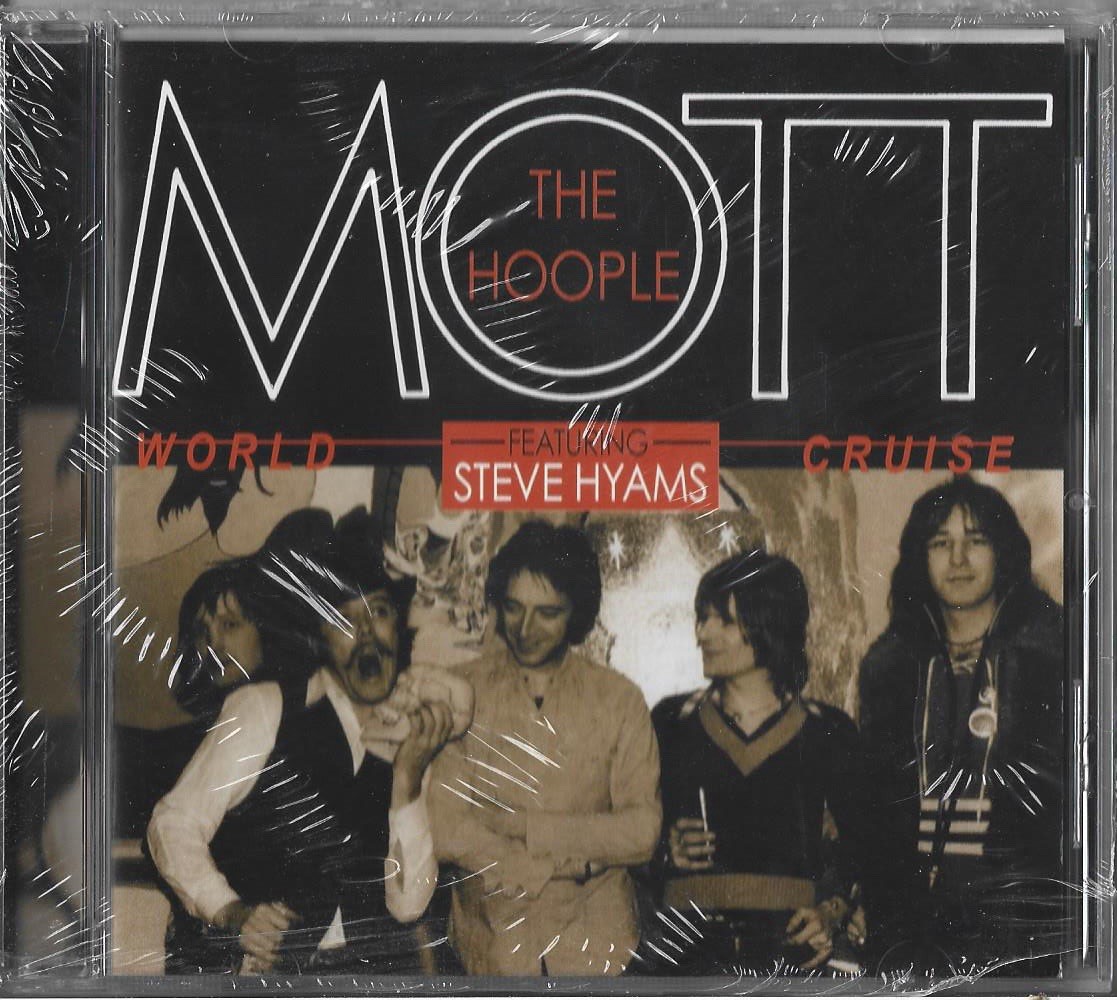MOTT THE HOOPLE WORLD CRUISE STEVE HYAMS RAY MAJORS RARE OOP EASTWORLD CD SEALED