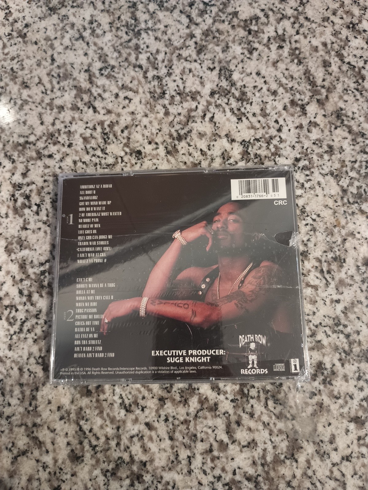 2Pac – All Eyez On Me (1996) Interscope P2 24204 brand new 2xCD Club Edition