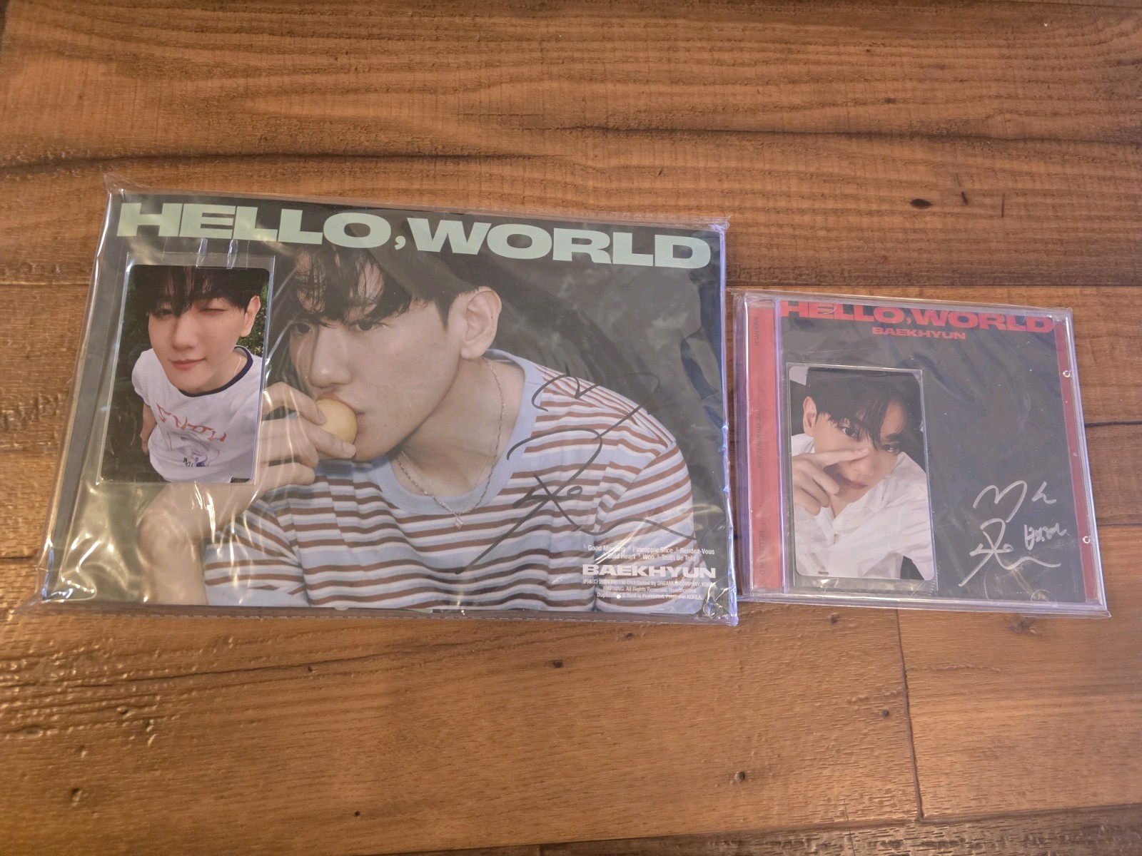 BAEKHYUN EXO Hello, World 4th Album + POB, JEWEL SEALED