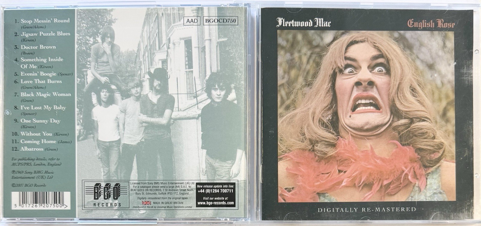Fleetwood Mac English Rose CD 1969 Remastered Reissue Sound Performance Like New