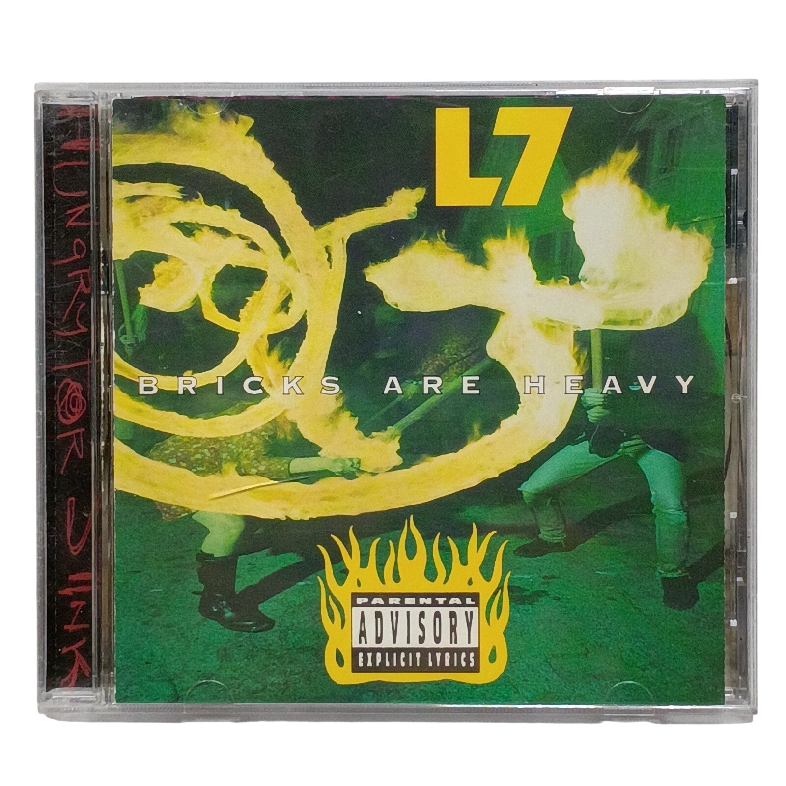 Bricks Are Heavy (CD, 1992) Grunge Rock L7 Mismatched Back Inlay