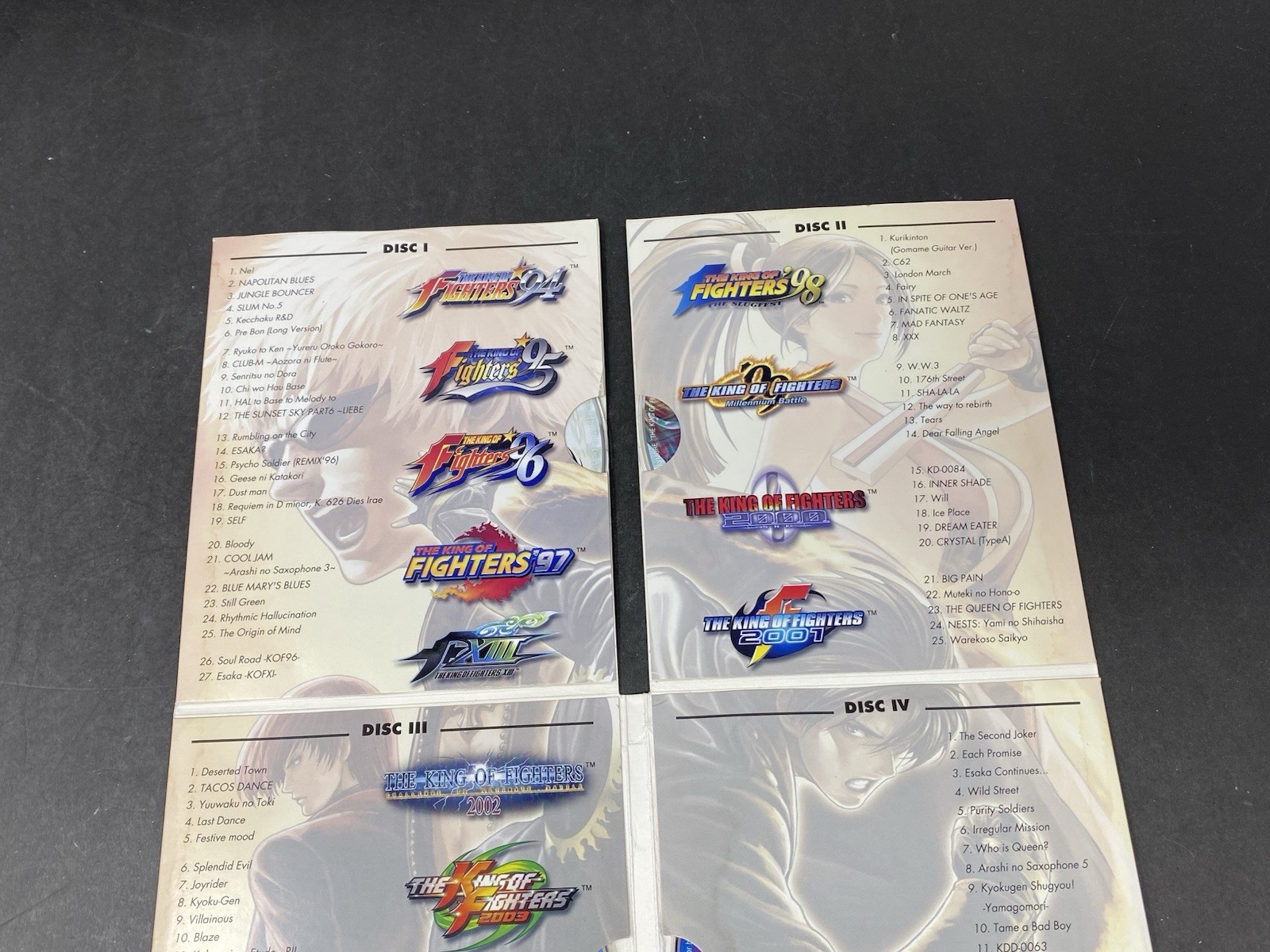 King of Fighters – The King of Soundtracks ’94-XIII SNK (4 DISCS) Atlus