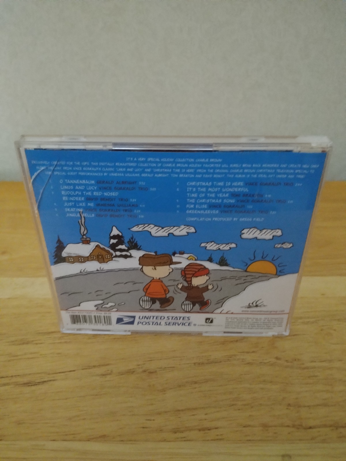 A Very Special Charlie Brown Holiday Collection CD U.S. Post Service Exclusive