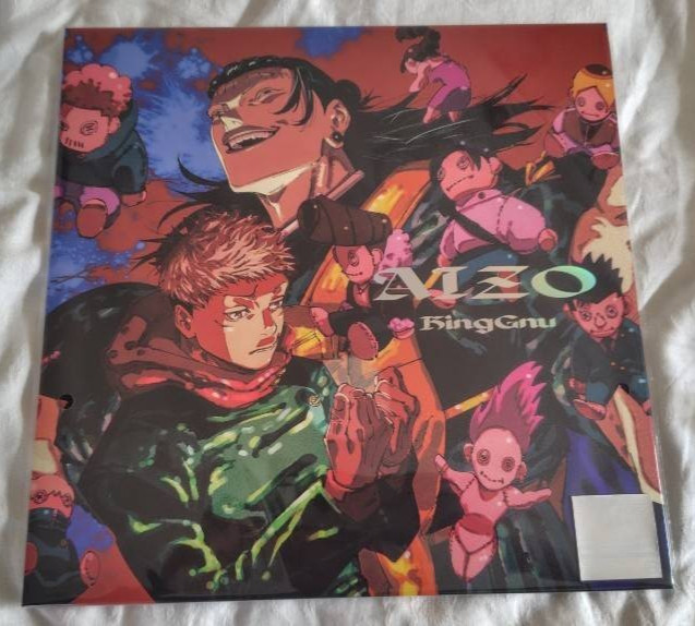 King Gnu AIZO CD Mega jacket ver. & Signed Receipt / JUJUTSU KAISEN / NEW JAPAN
