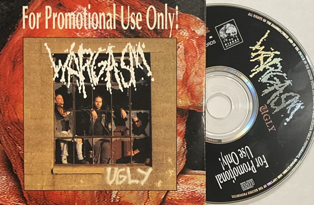 Wargasm – Ugly CD 1993 Massacre Records – CD 6802-2 [Promo]