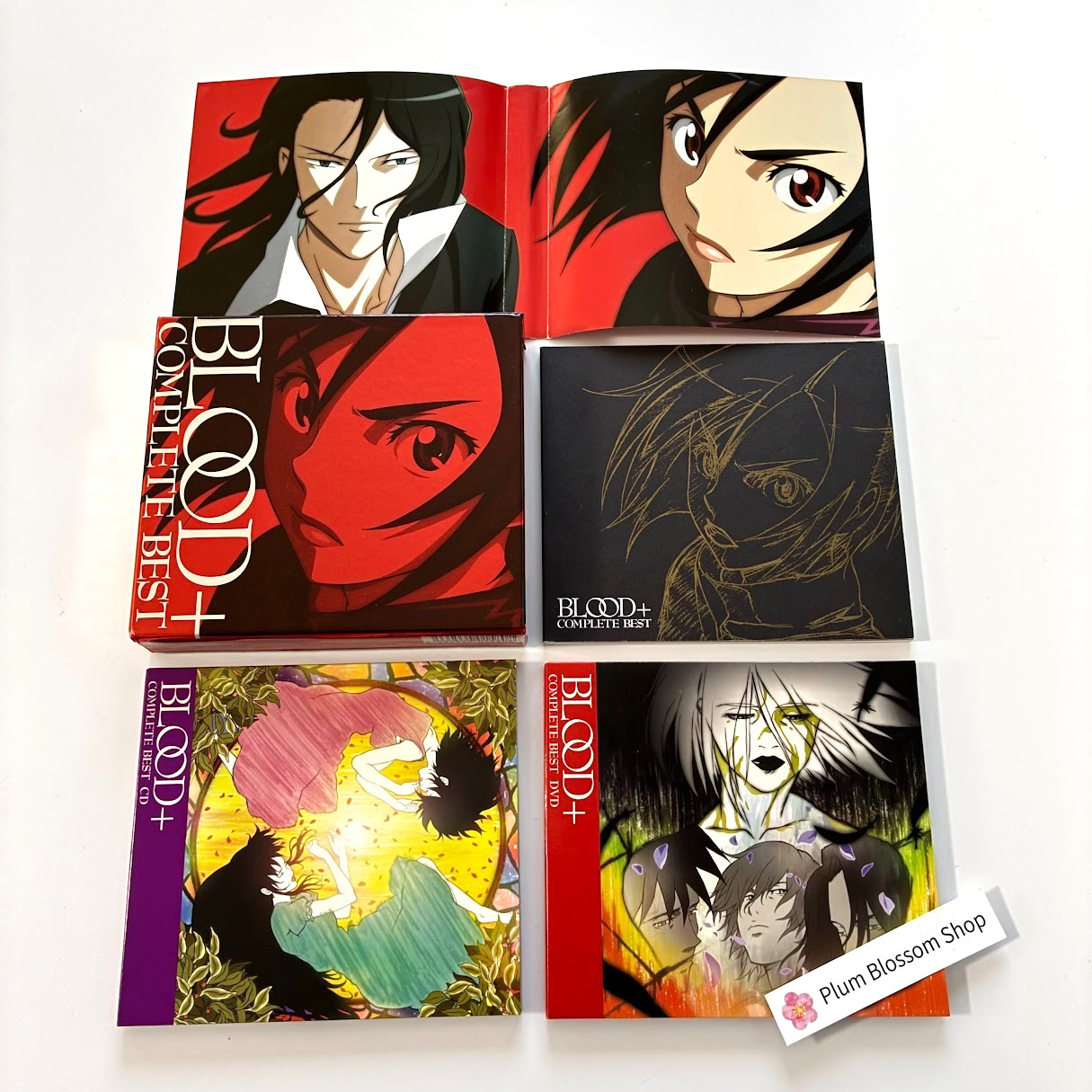 BLOOD + COMPLETE BEST CD+DVD+Book Jpapn Anime Soundtrack