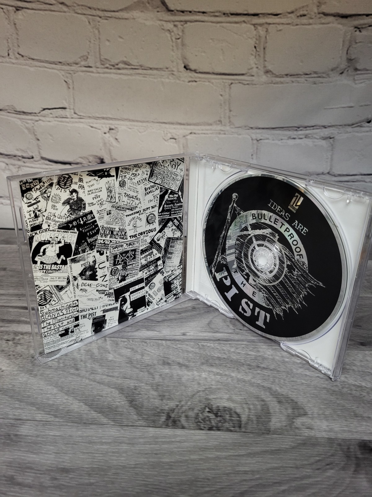 Elevator Music The Pist Ideas Are Bulletproof CD 1995 Hardcore Punk 1st Press