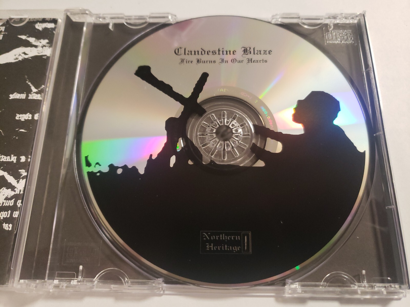 Clandestine Blaze – Fire Burns In Our Hearts CD 2012 Northern Heritage – NH-001