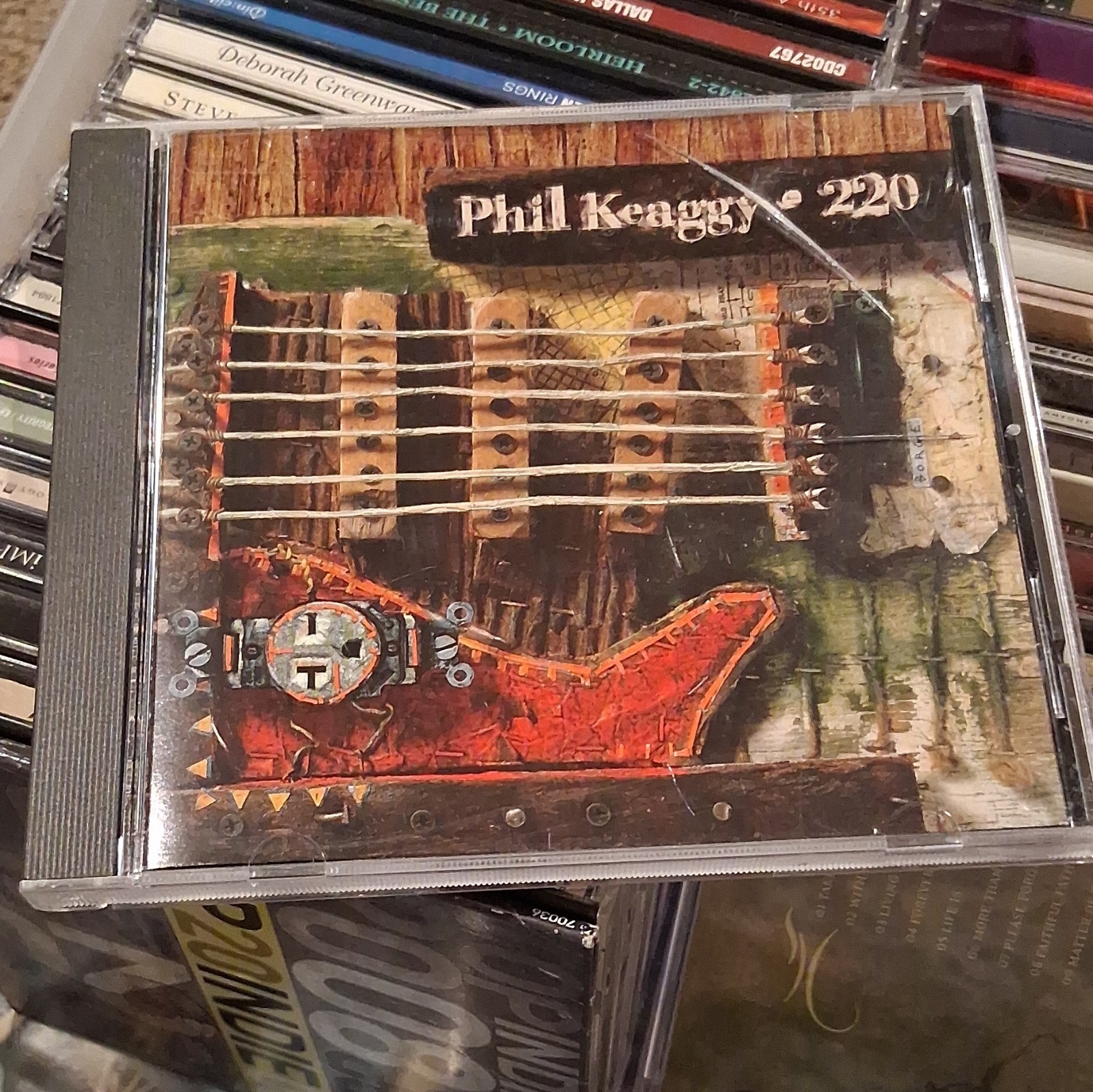 Phil Keaggy 220 CD Album Rock Sparrow Records 1994 Jewel Case: Standard