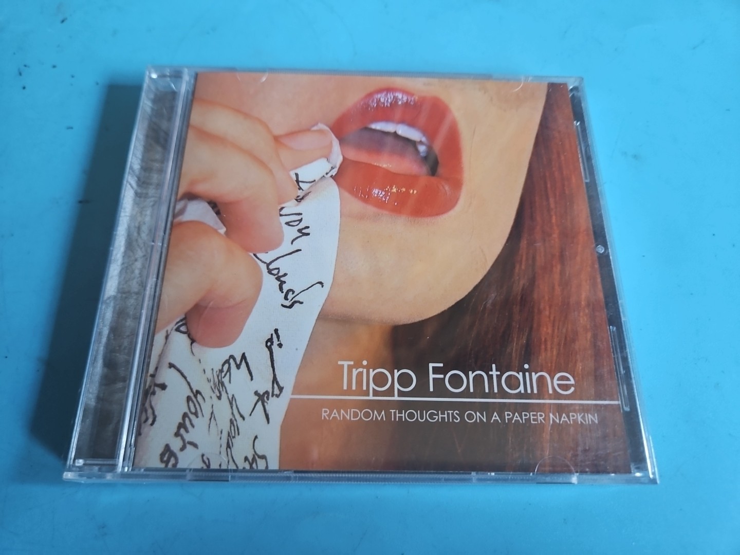 Tripp Fontaine -Random Thought On A Paper Napkin 2003 Alternative Rock RARE NEW!