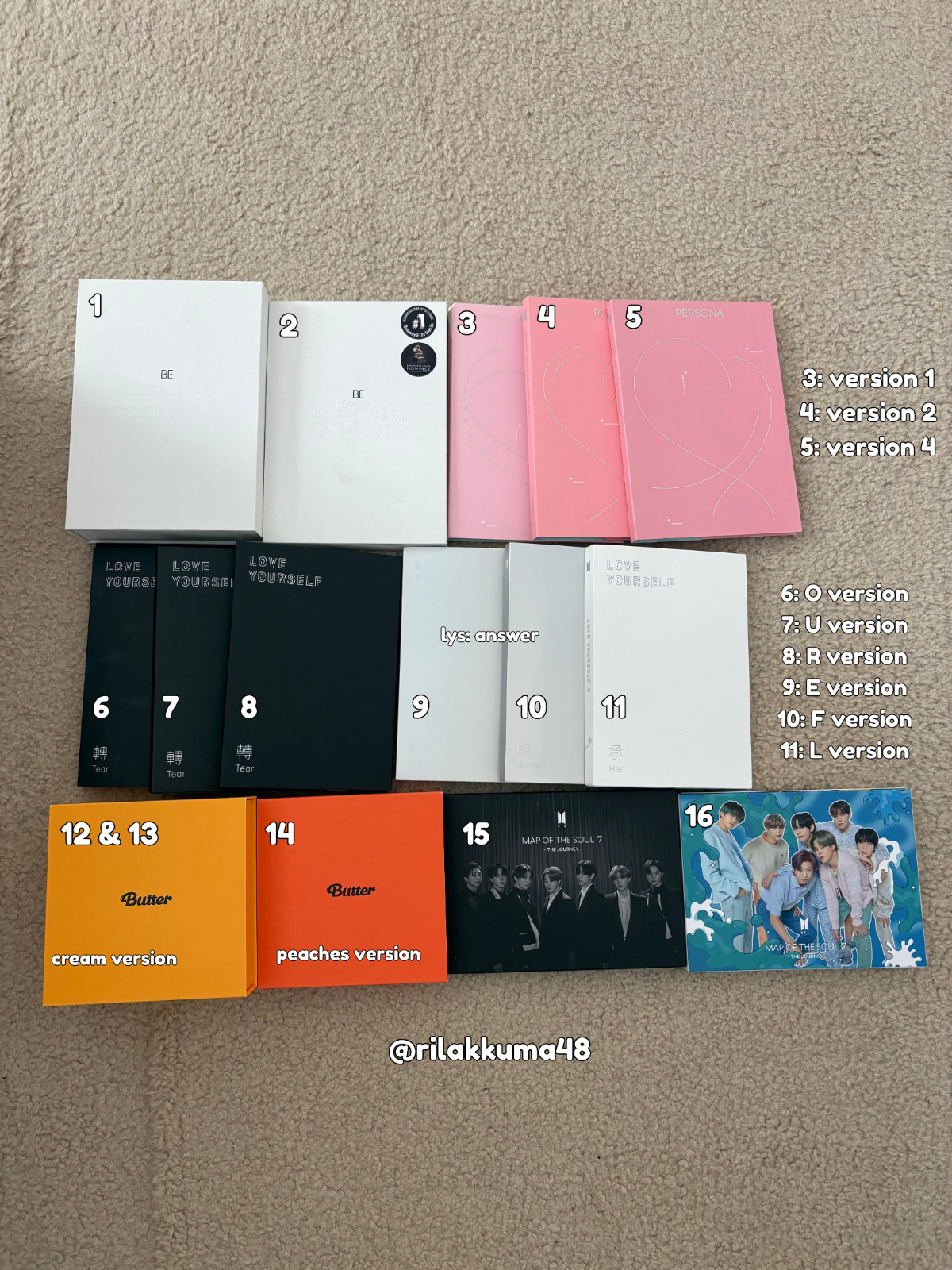 Kpop Albums (BTS, TXT, and more) (photocards sold separately)