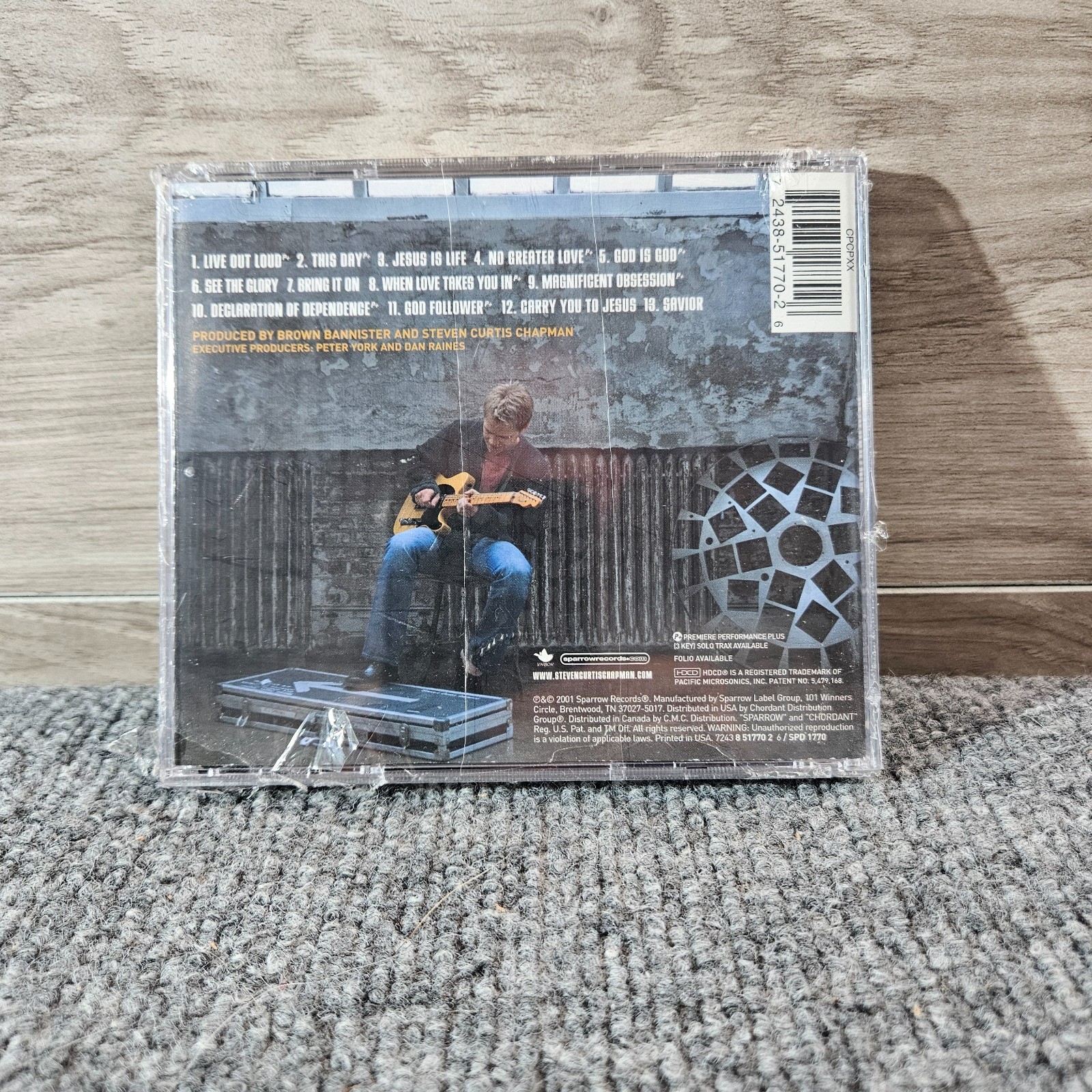 Steven Curtis Chapman – Declaration CD 2001 Christian Pop Rock SEALED New