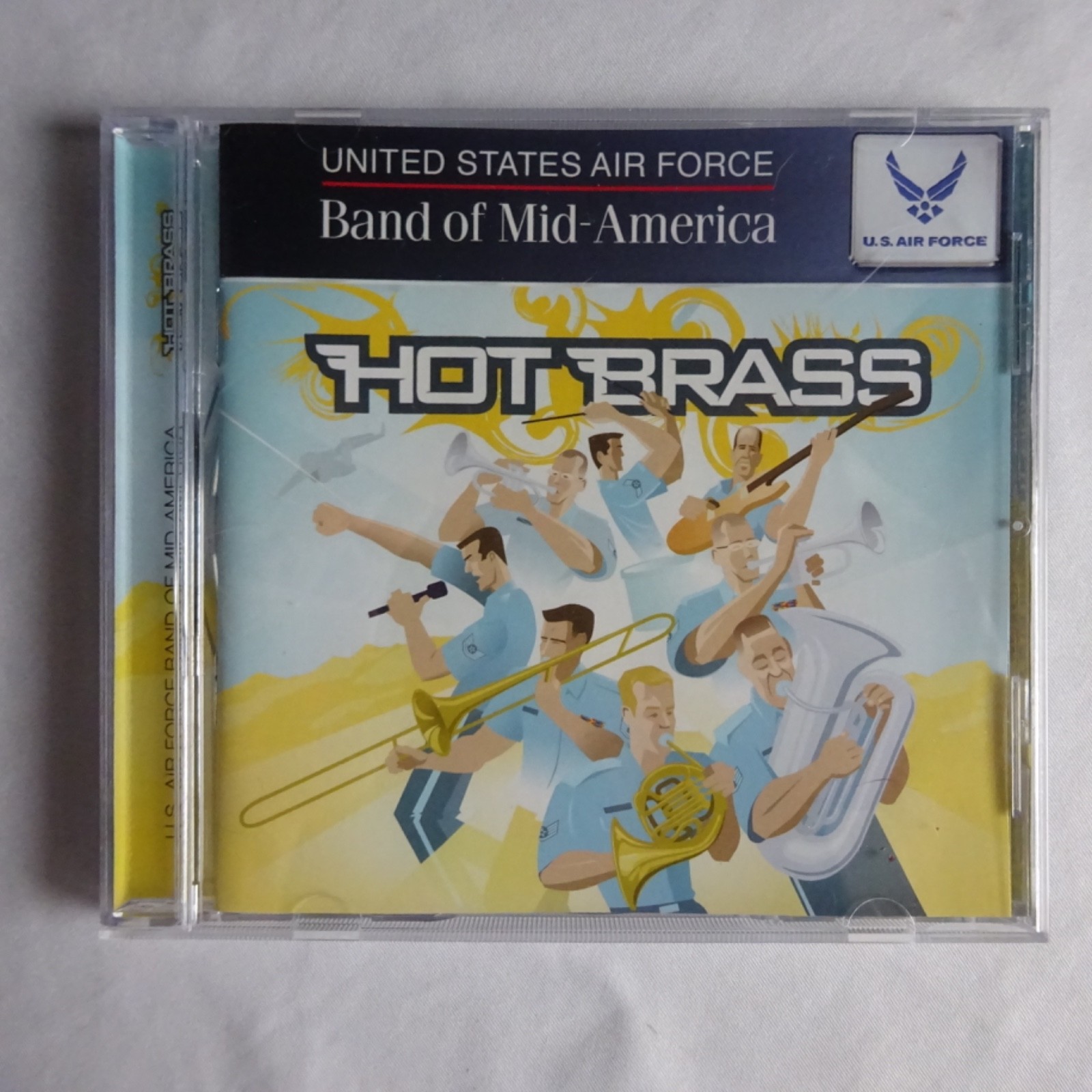 United States Air Force Band of Mid-America / Hot Brass CD