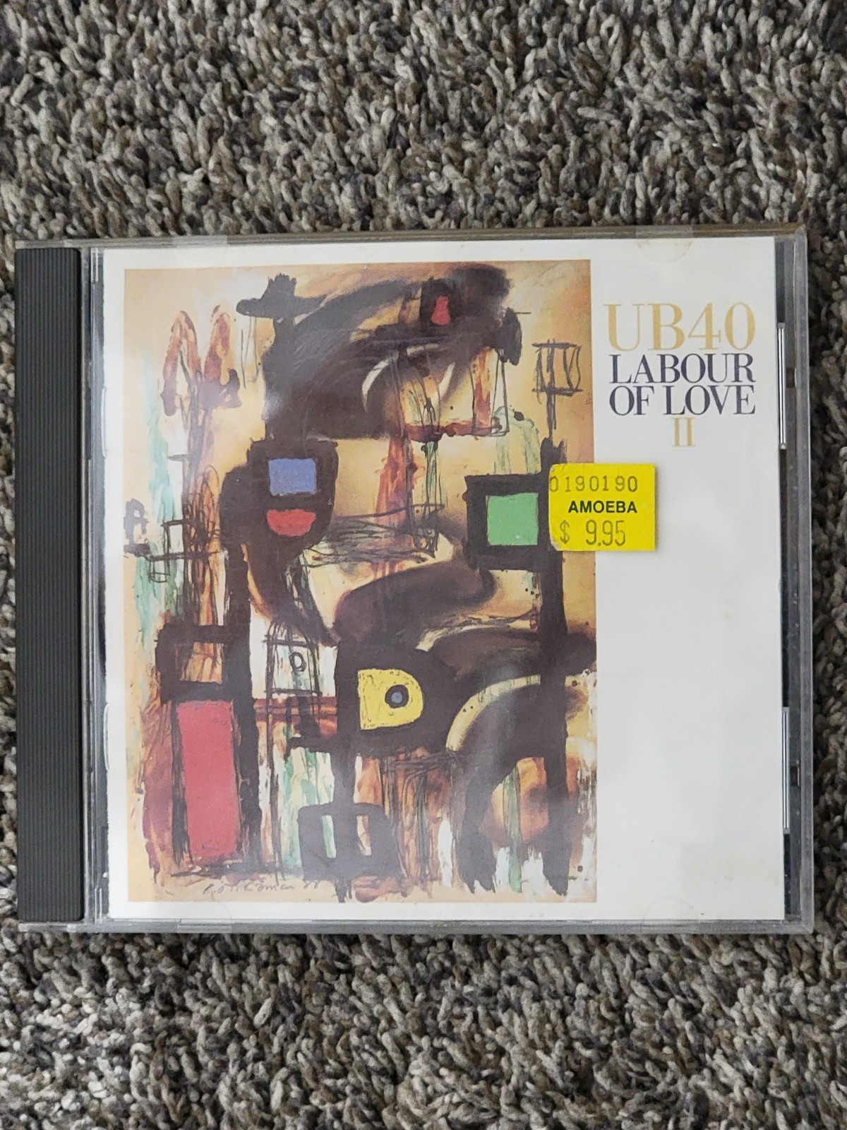 UB40 Labour of Love II CD Reggae Pop 1989 Virgin Records