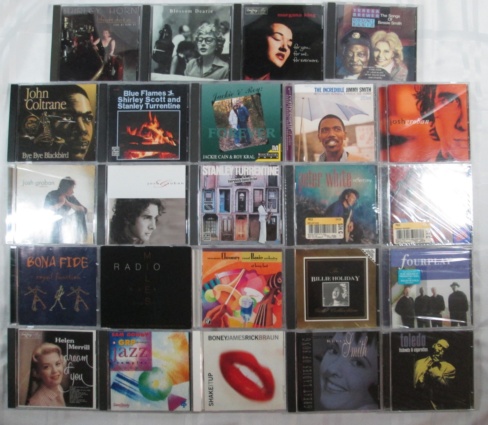 CD Lot of 24 ALL JAZZ John Coltrane Miles Davis Stanley Turrentine Billie Holida