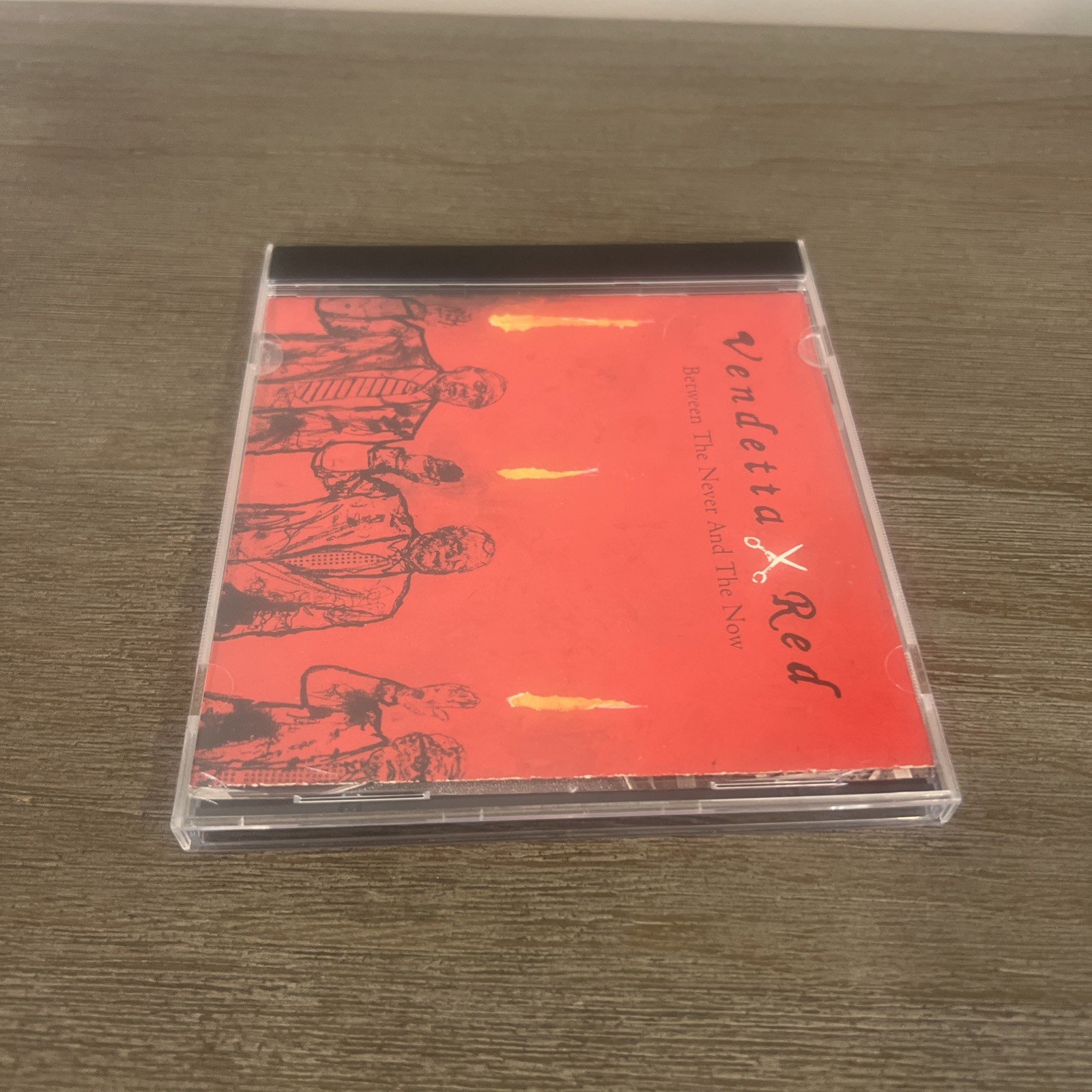 Between the Never & the NOW by Vendetta Red (CD, 2003) No Back Cover Art
